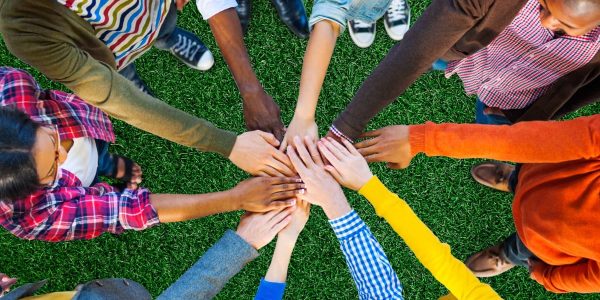 Group Hands Together