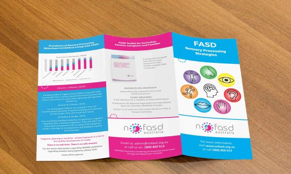 NOFASD Australia Brochure Mockup Outside Sps